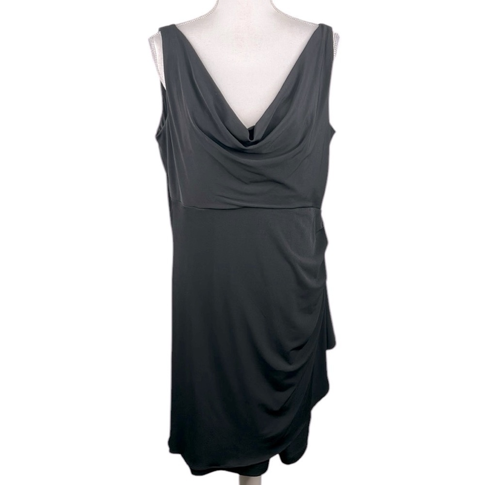 AA Studio Black Special Occasion Wedding Career Little Black‎ Dress Size 14